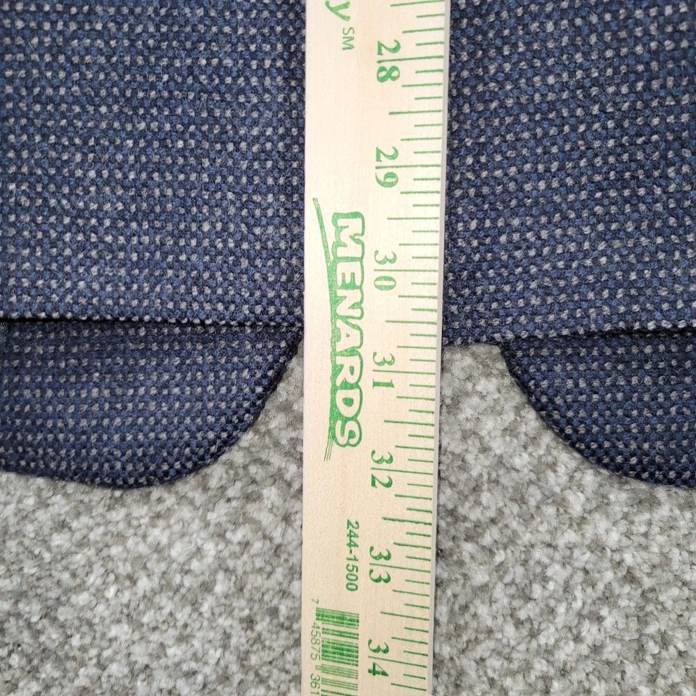 Austin Reed Jacobson's Mens 44R Blue Micro Pattern 3 Button Blazer Sport Coat